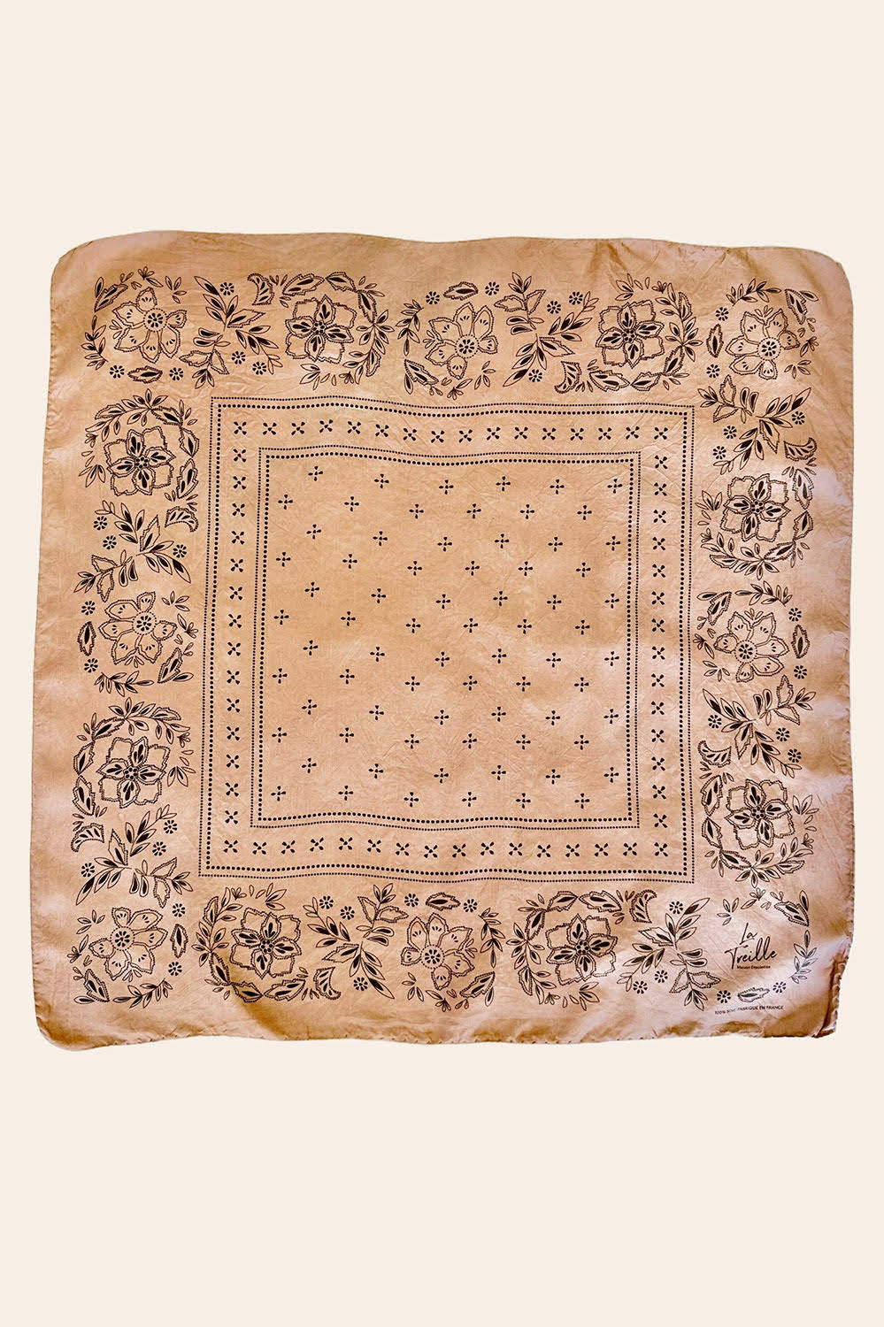 BANDANA SOIE - Blush