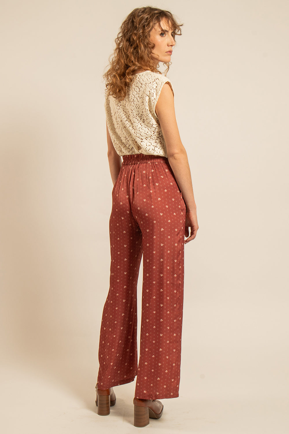 Pantalon Alba - Cerise