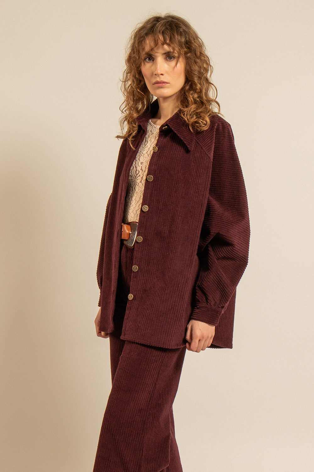 Surchemise Colette - Bordeaux