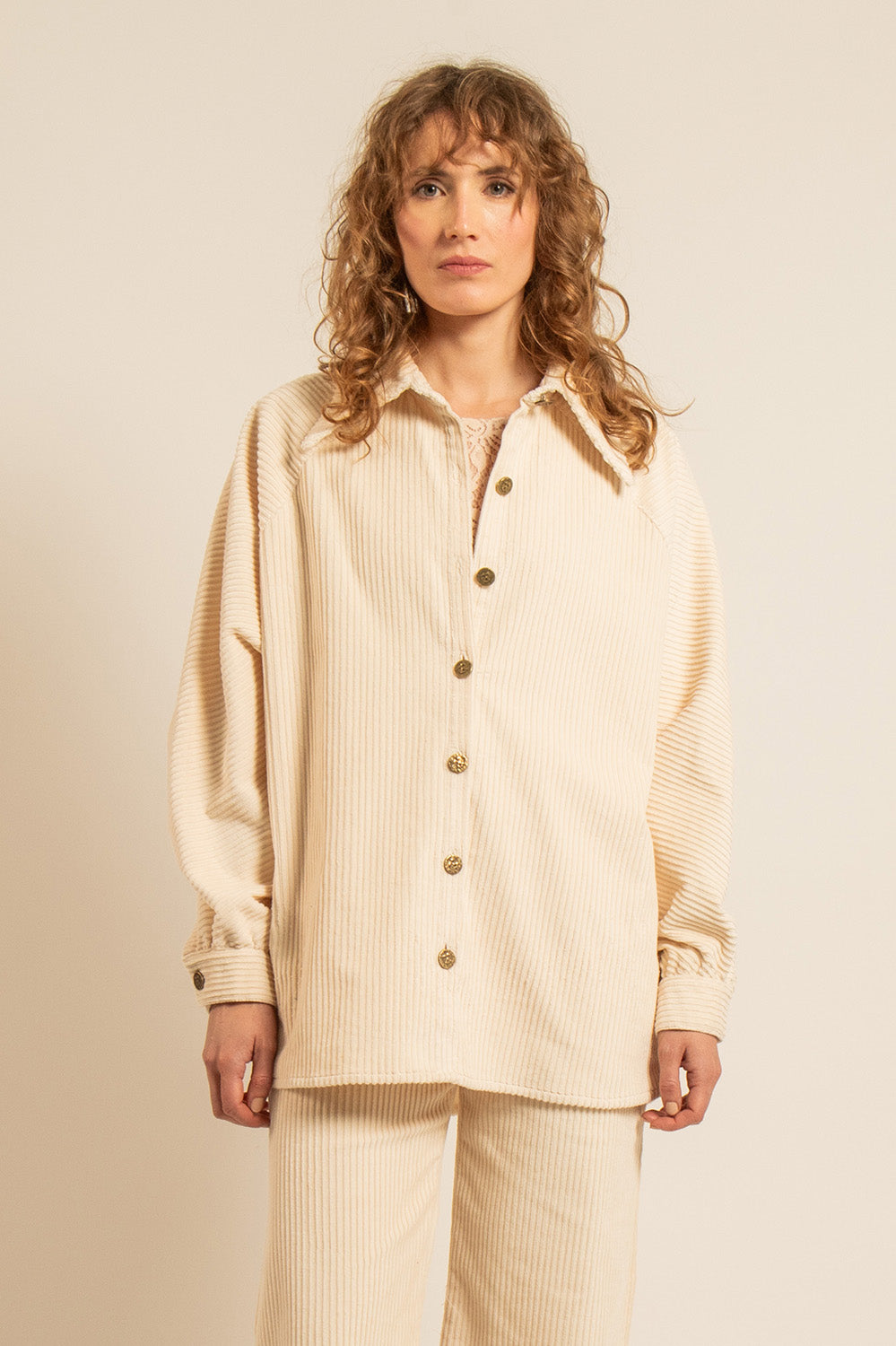 Surchemise Colette - Crème