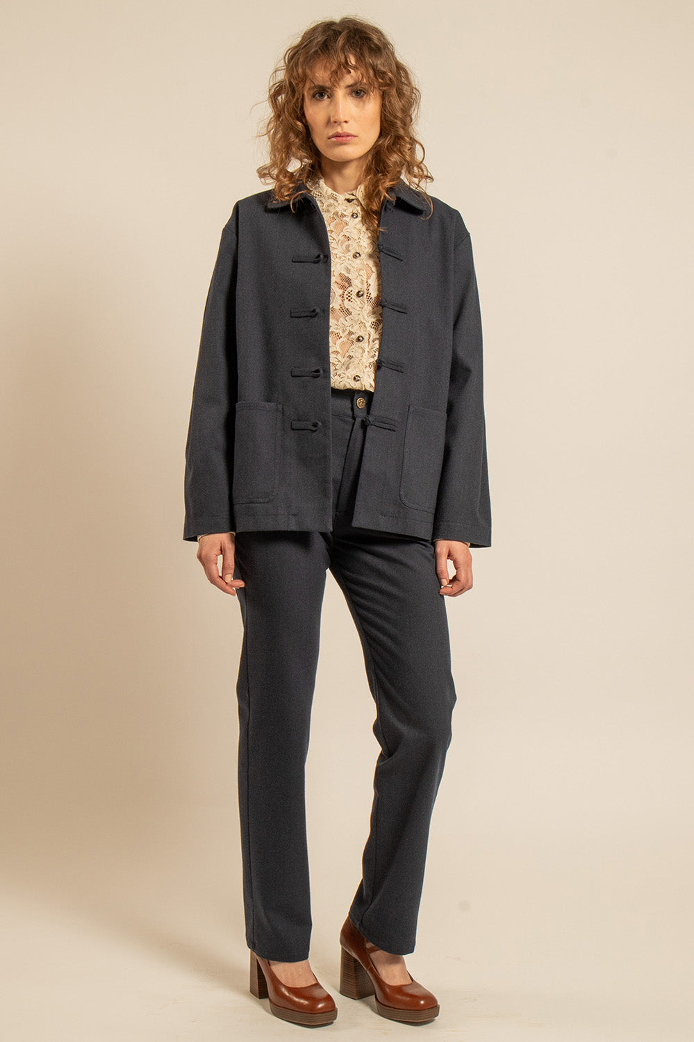 Pantalon Marius - Bleu nuit