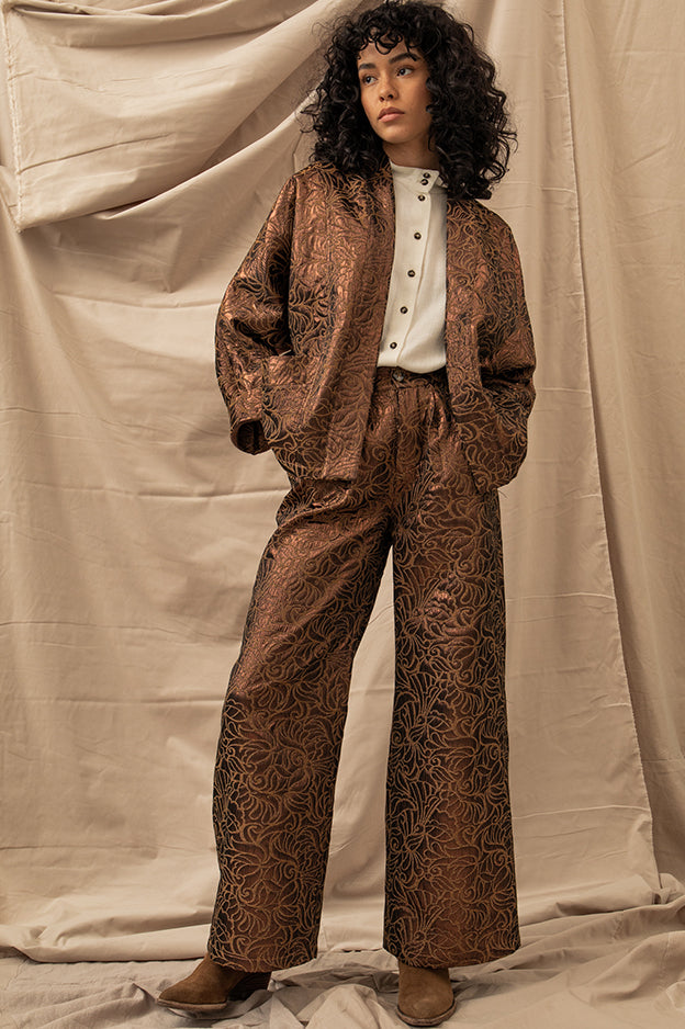 pantalon brillant réveillon