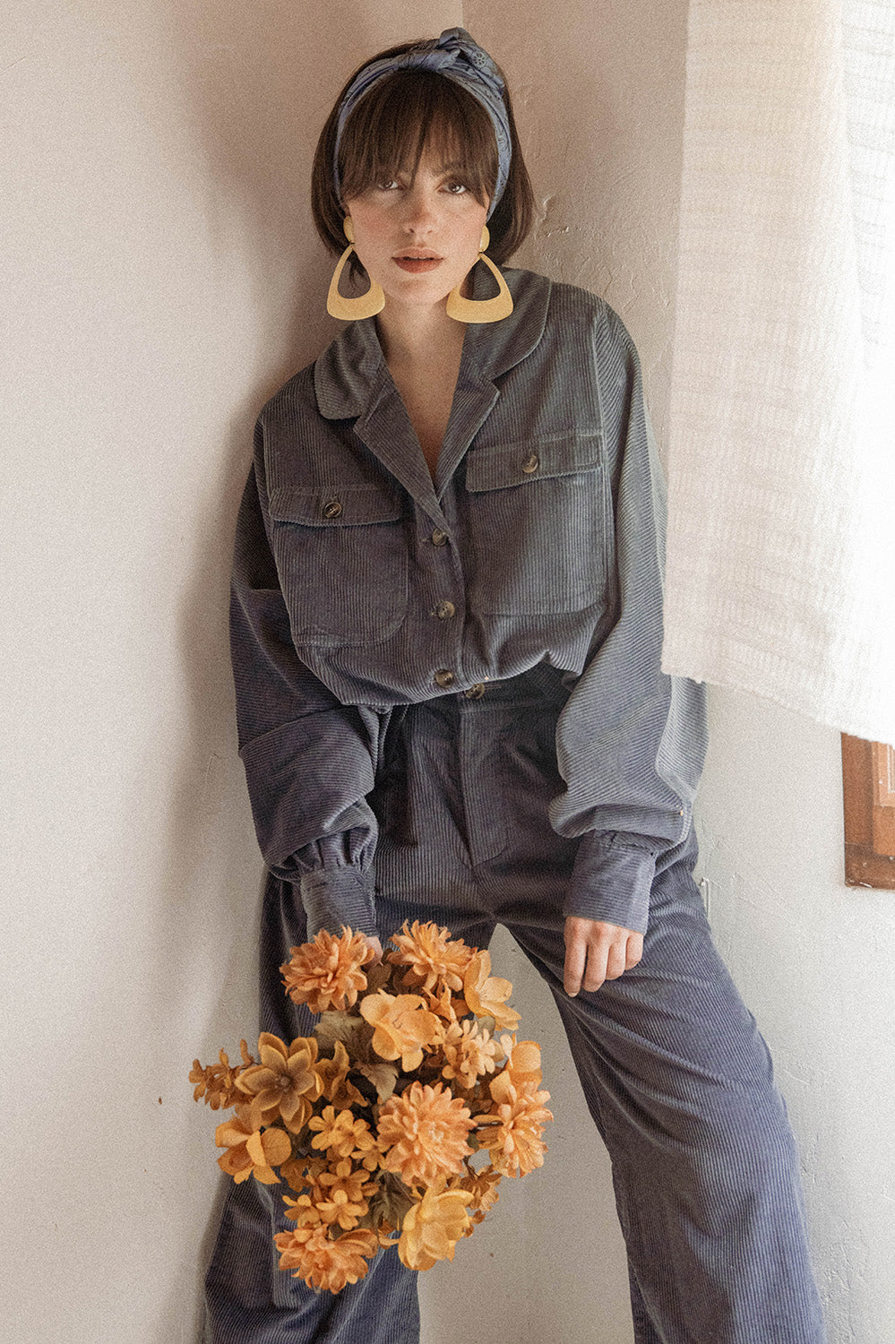 Chemise Oversize Bleu