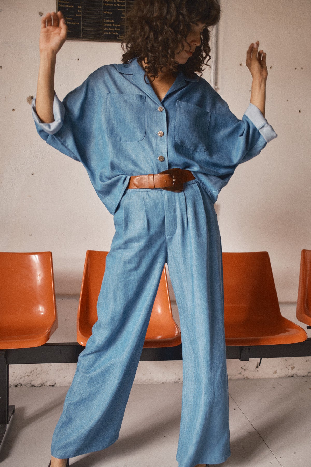 Chemise Romy - Bleu
