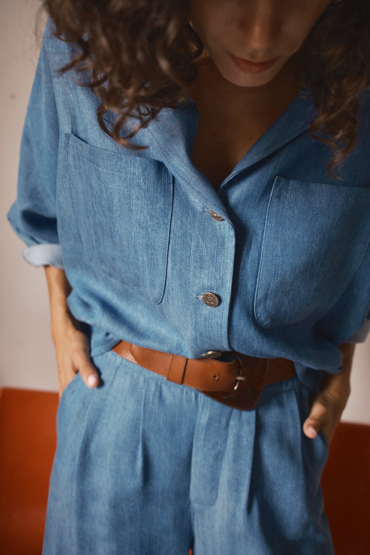 Chemise Romy - Bleu
