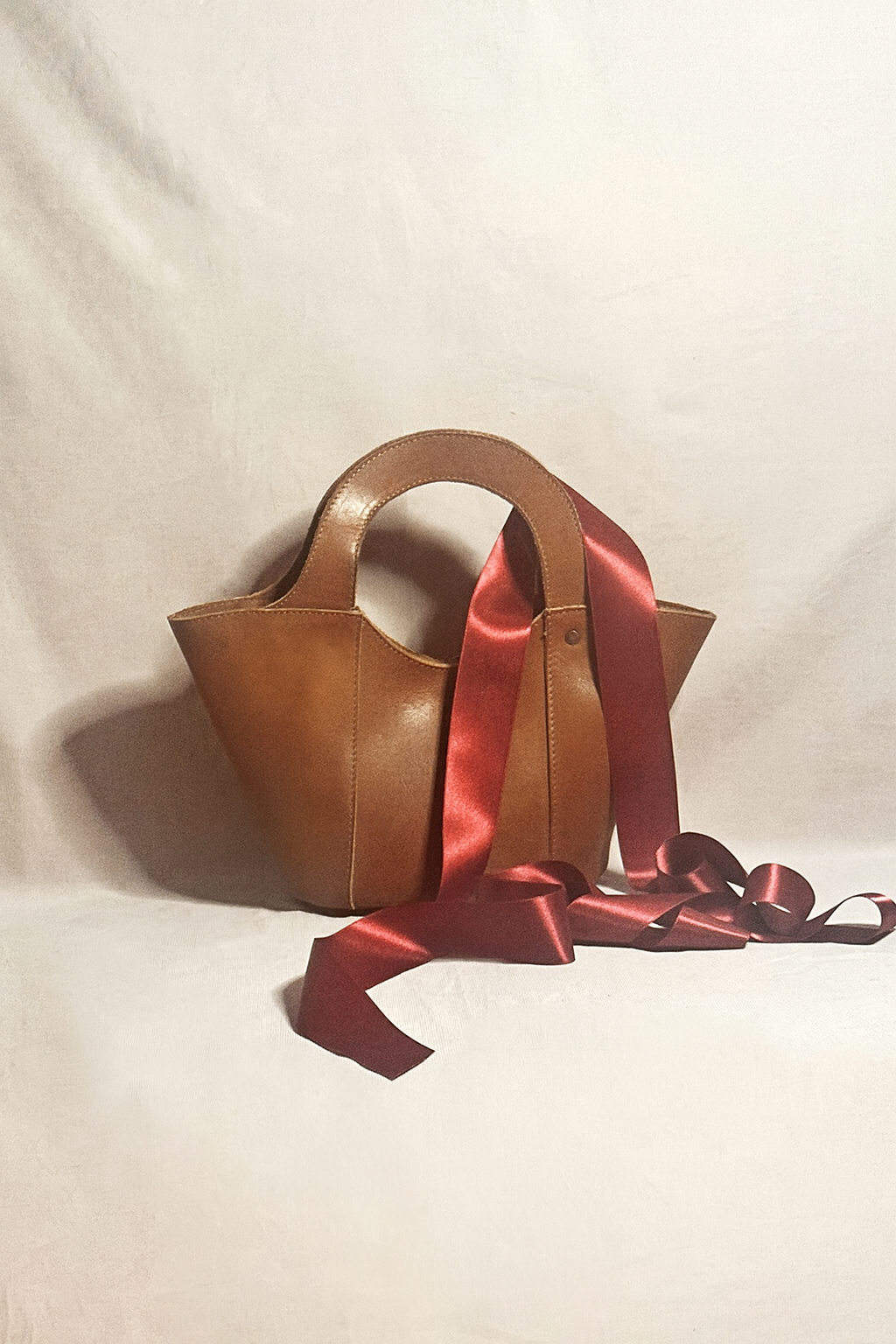 Panier en cuir signature - Mini