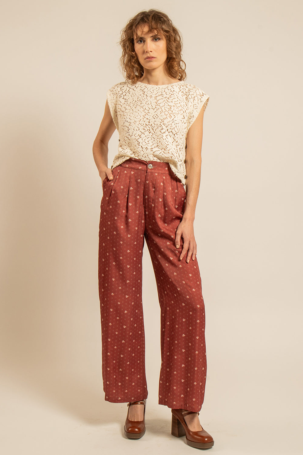 Top Betty - Naturel
