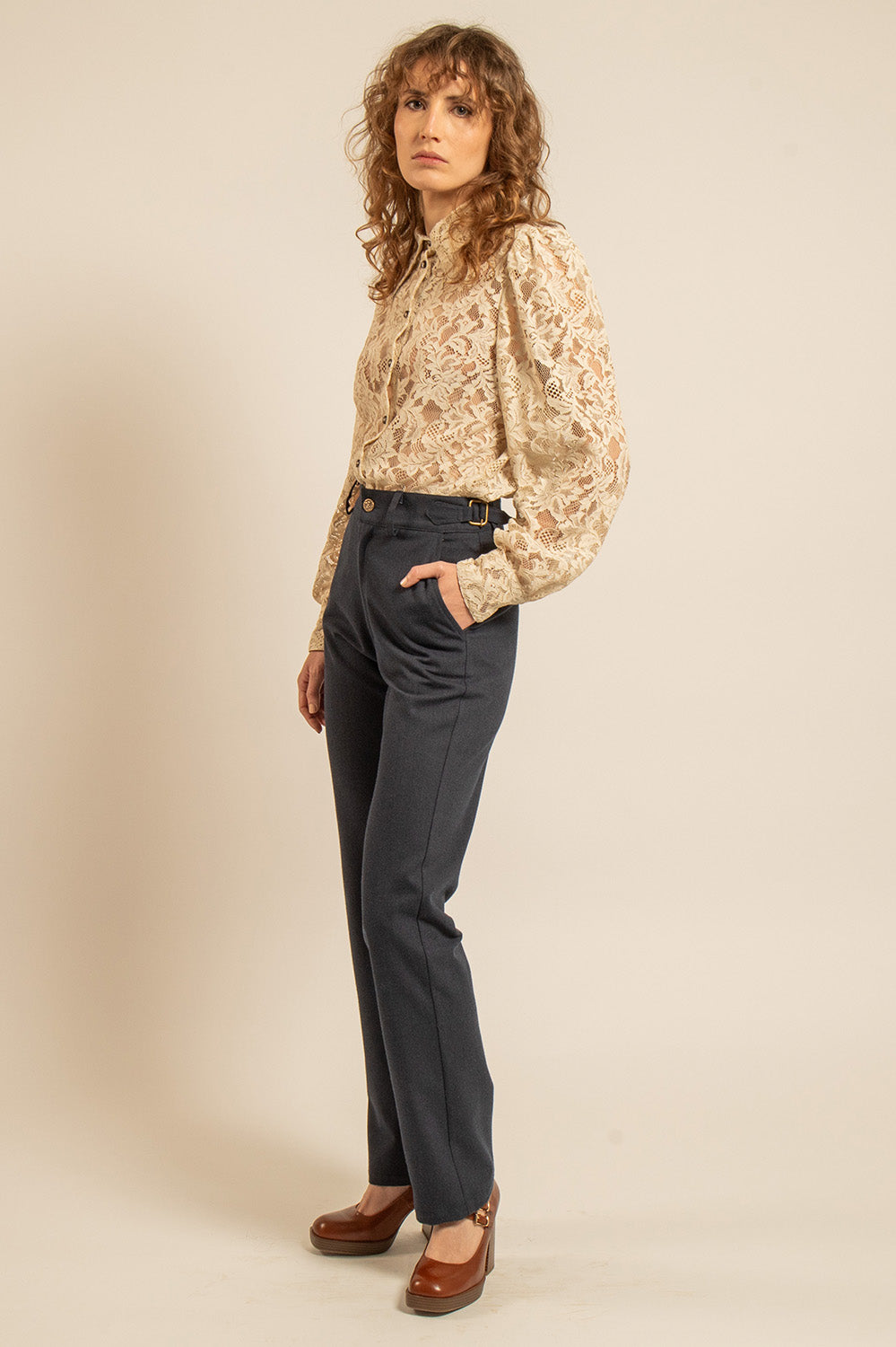 Pantalon Marius - Bleu nuit