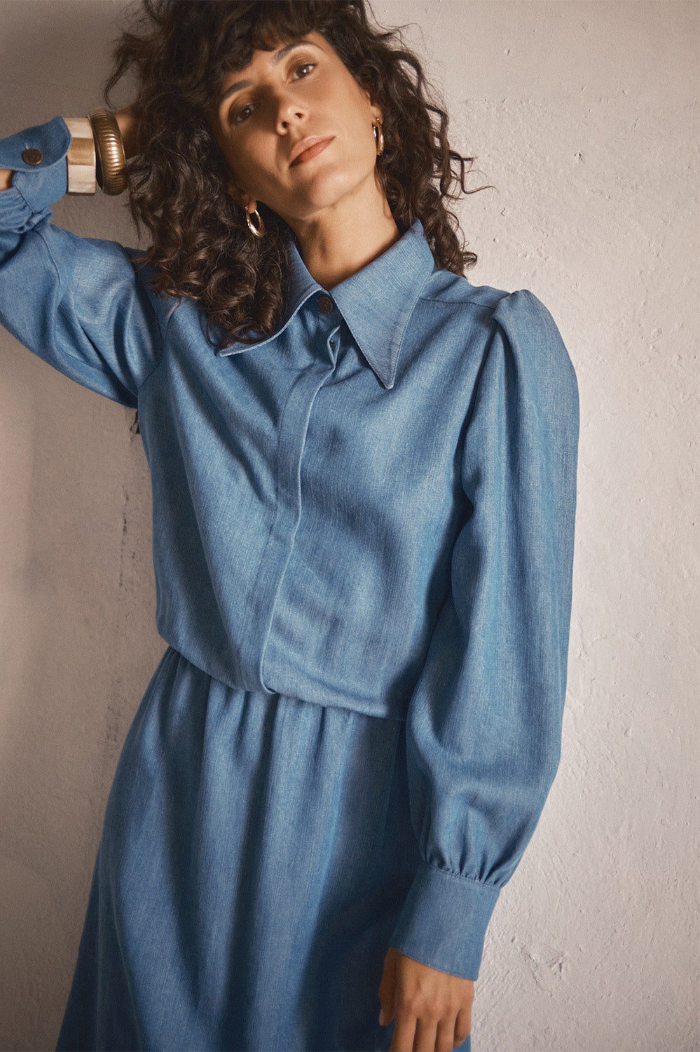 Robe Paulette - Bleu