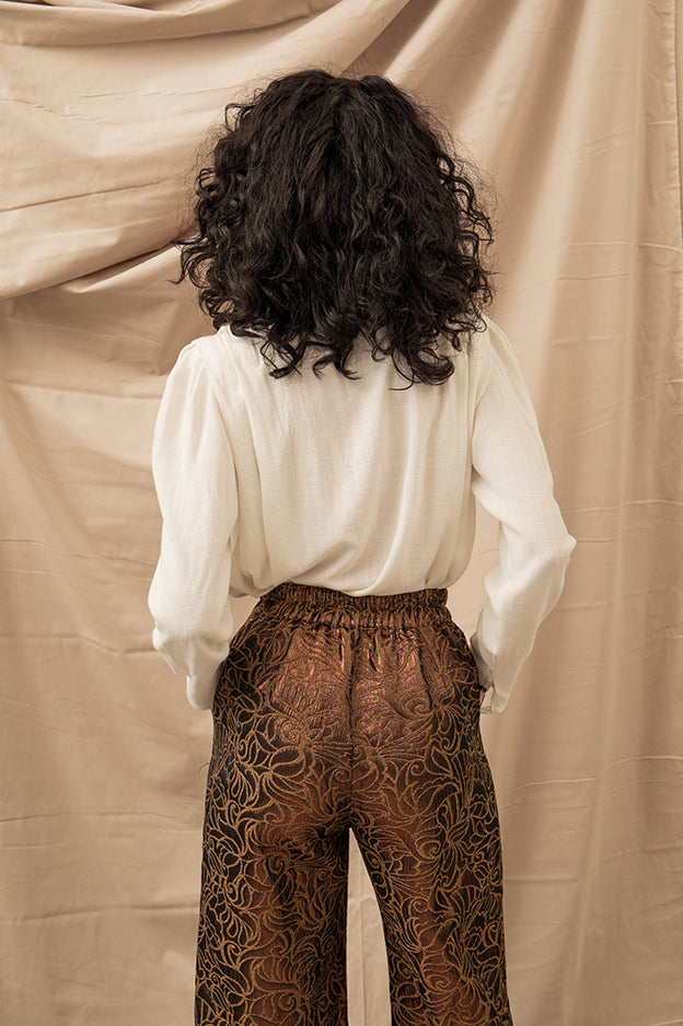 pantalon jacquard entreprise du patrimoine vivant