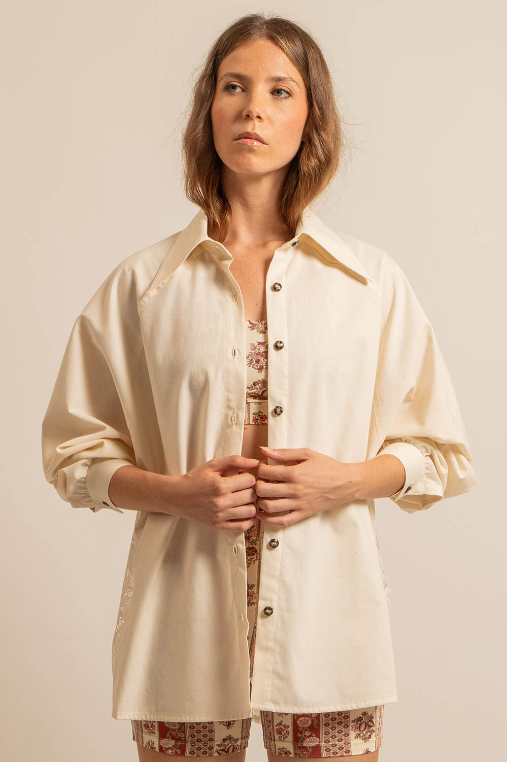 CHEMISE COLETTE - NATUREL