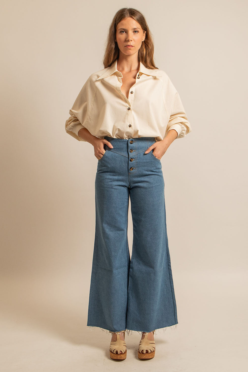 CHEMISE COLETTE - NATUREL