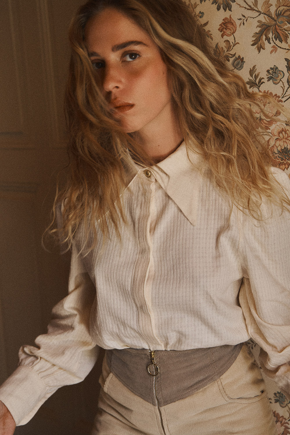 CHEMISE SANDY -Naturel