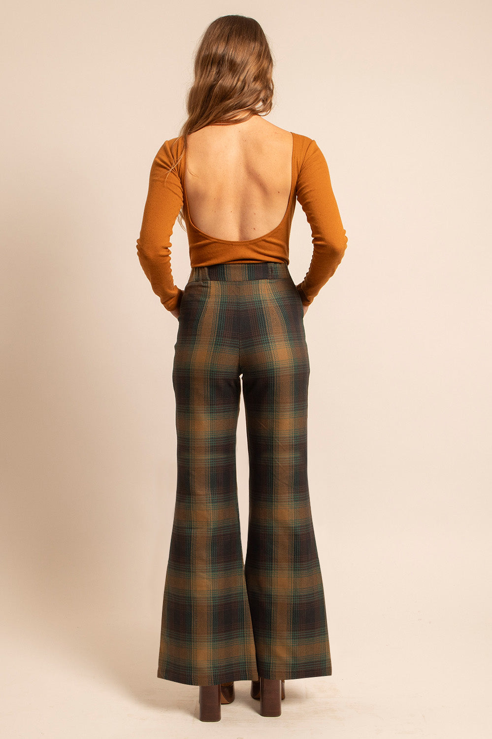 PANTALON LUIGI - Jacquard carreaux
