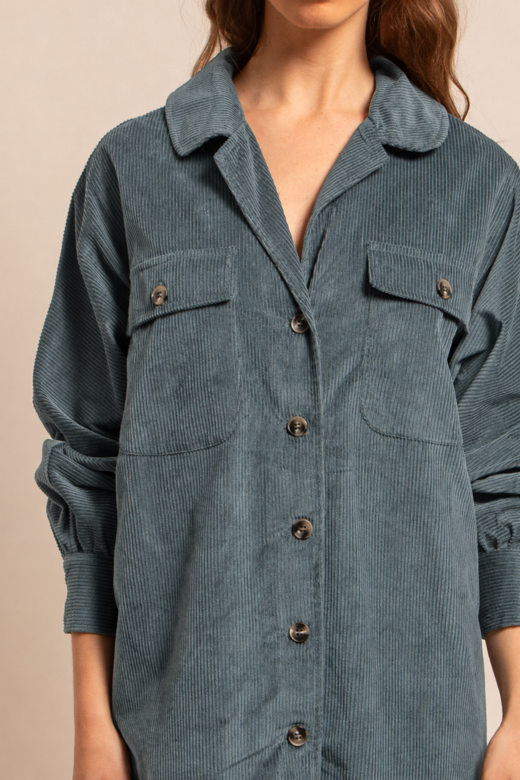 ROBE SUZIE - Bleu glaçial